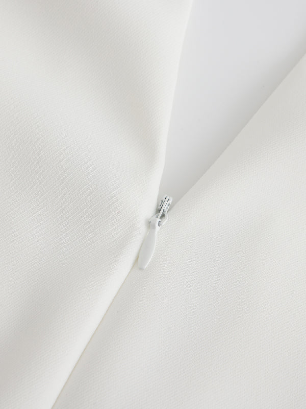 One-piece jumpsuit shown in a neutral colourway