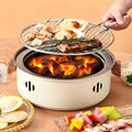 Compact portable stainless steel charcoal BBQ grill