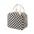 Floral corduroy lunch bag in print B