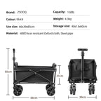 Utility wagon cargo bed detail