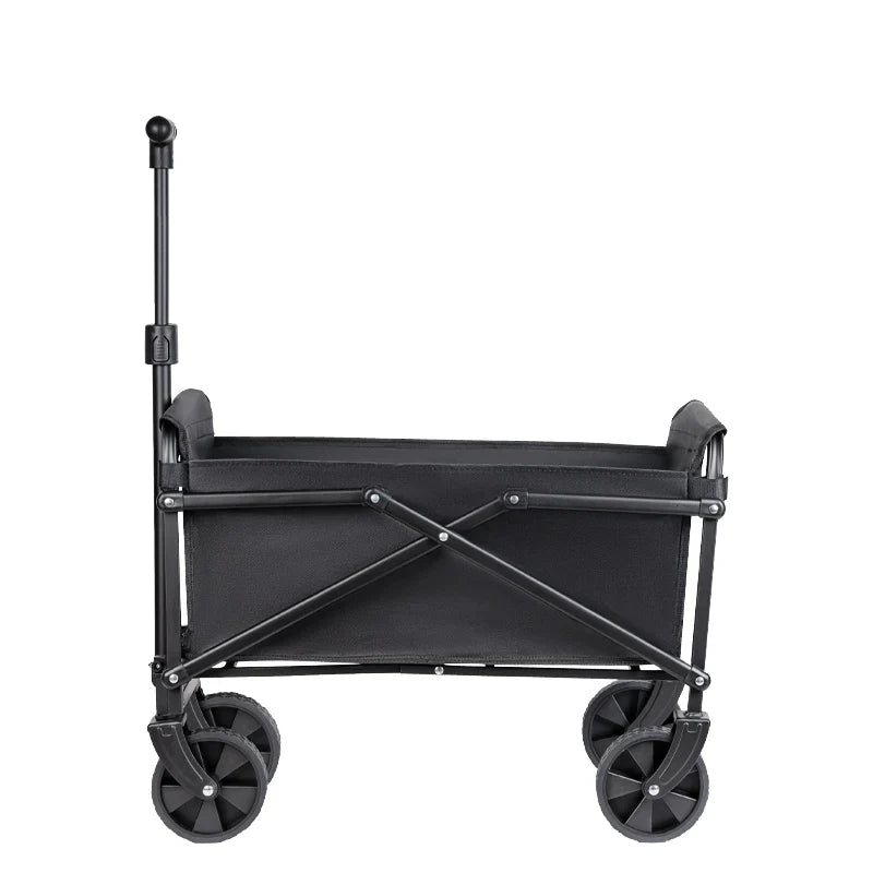 Utility wagon shown folded flat