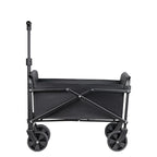 Utility wagon shown folded flat