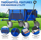 Beach wagon cargo bed