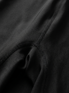 Close up of the spandex fabric and seams on the zentai suit
