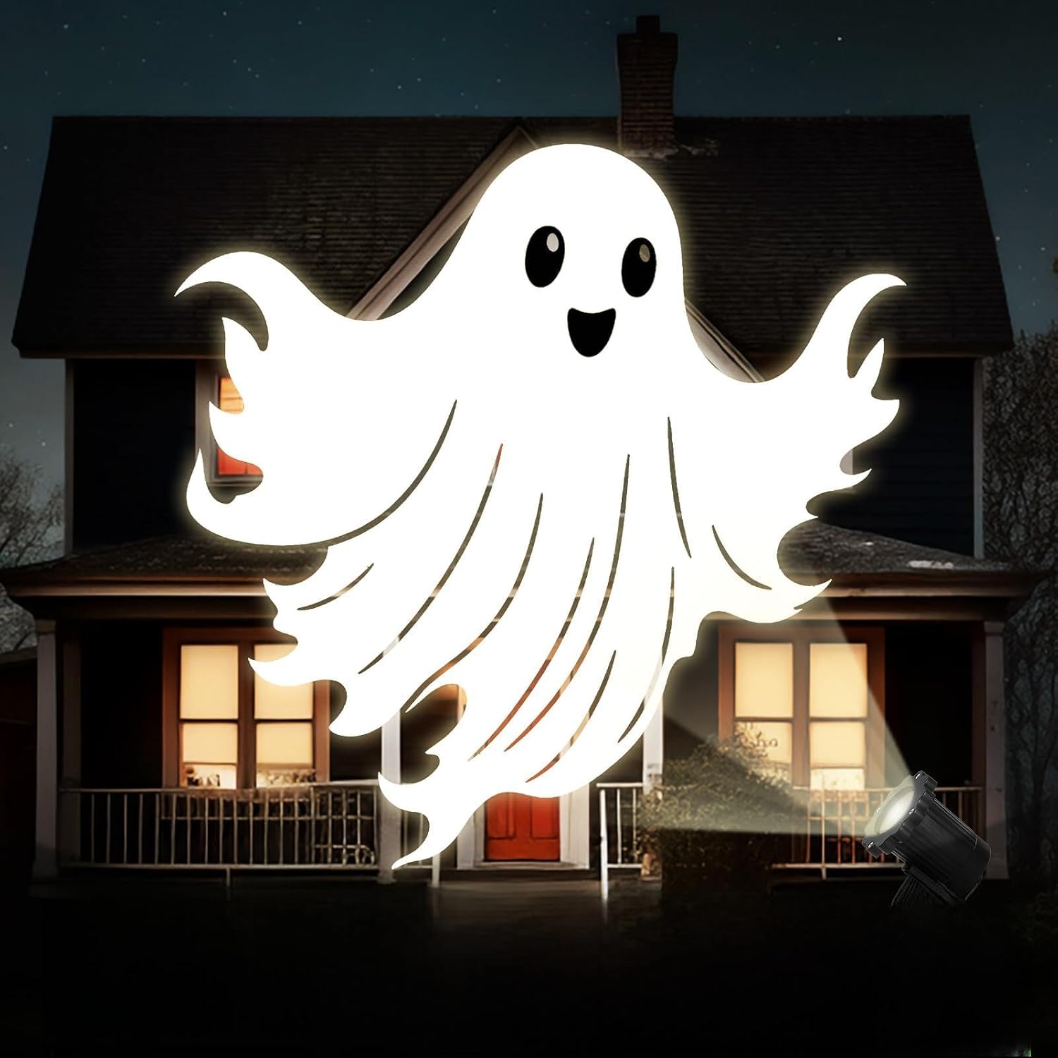 Cute Ghost projector design option