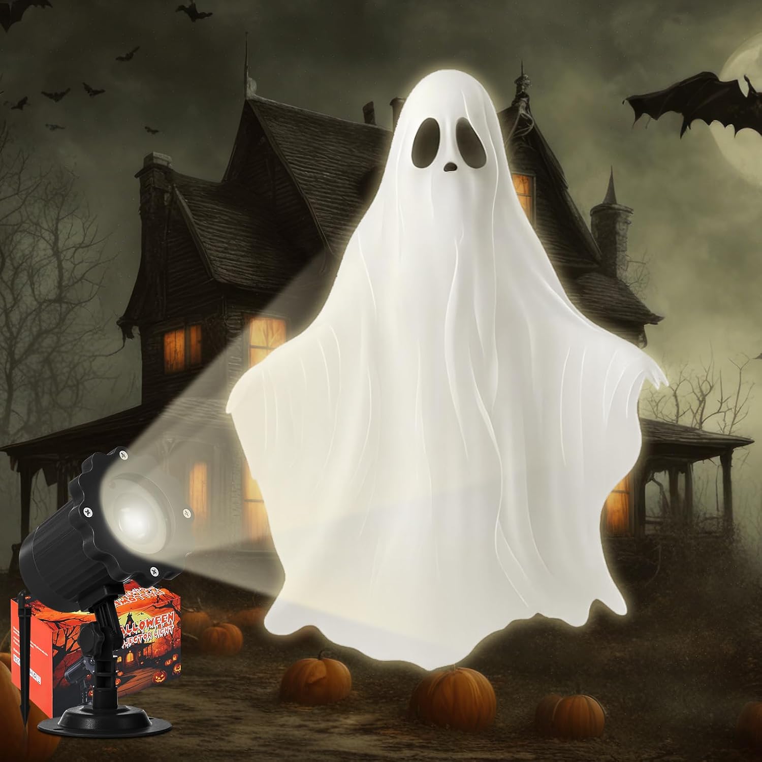 Halloween Ghost projector design option