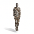 5 ft hanging corpse prop wrapped in weathered gauze