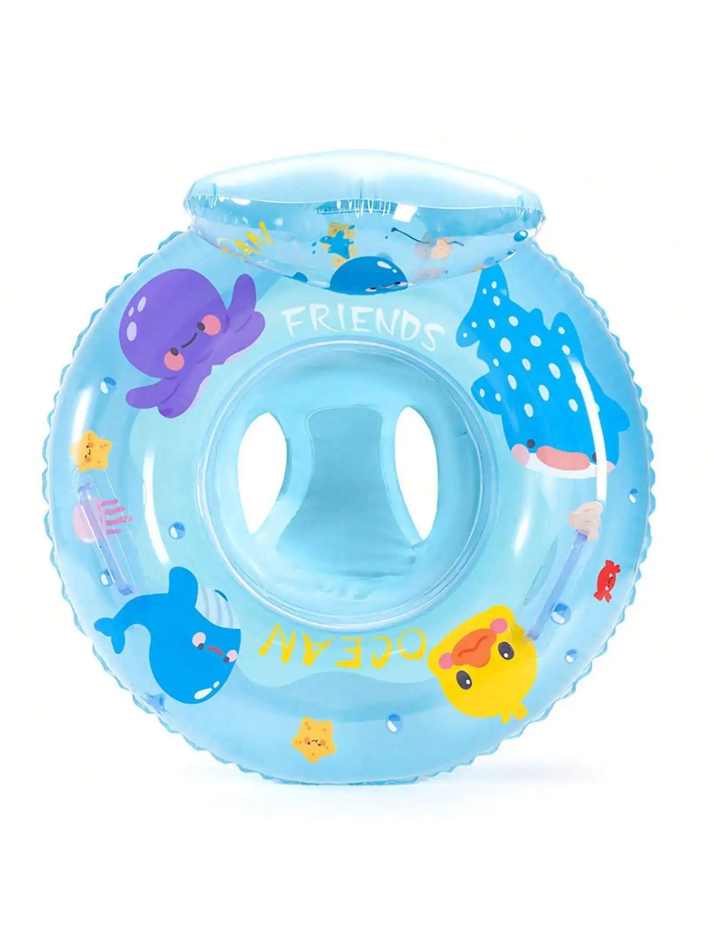 Inflatable swim ring, design B