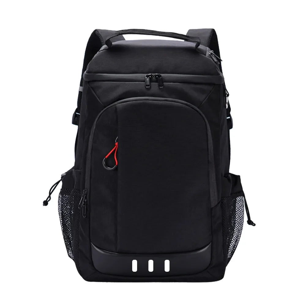 Insulated cooler backpack in Black