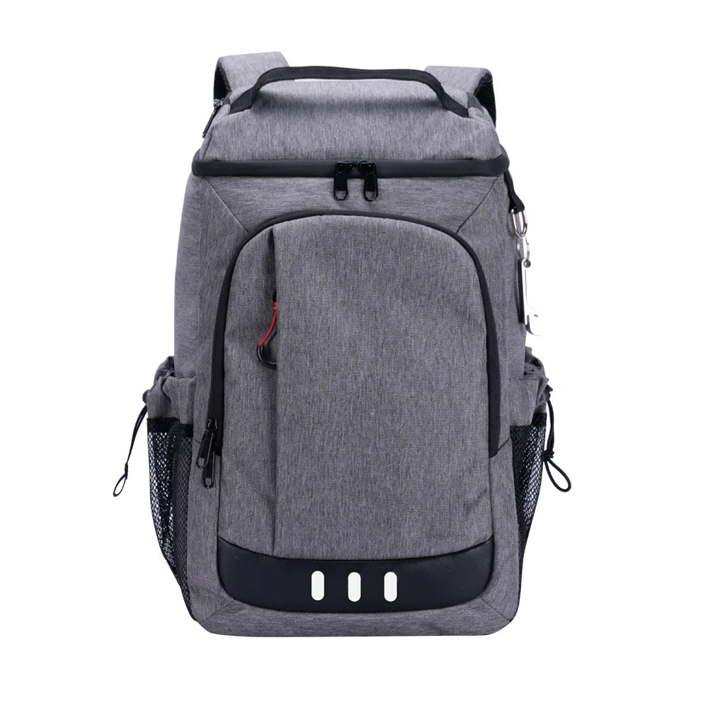 Insulated cooler backpack in Gray
