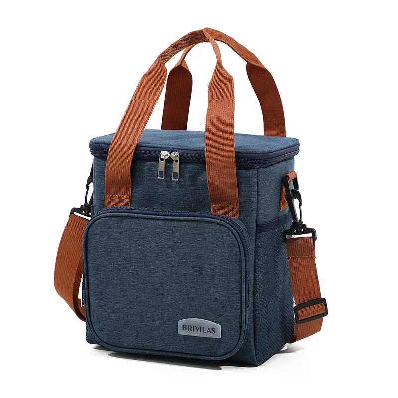 Insulated lunch tote, design B