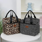 Insulated nylon lunch bag