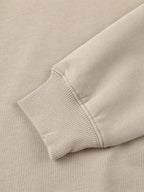 Men's oversized hoodie, front pocket detail