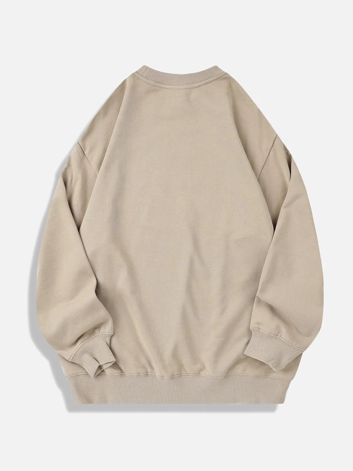 Men's relaxed pullover hoodie styled with jeans