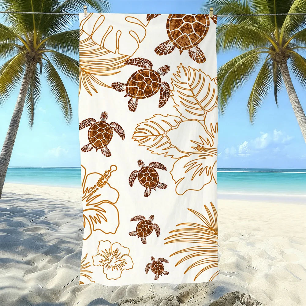 Microfiber beach towel in Design 04
