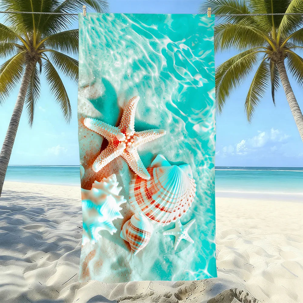 Microfiber beach towel in Design 07
