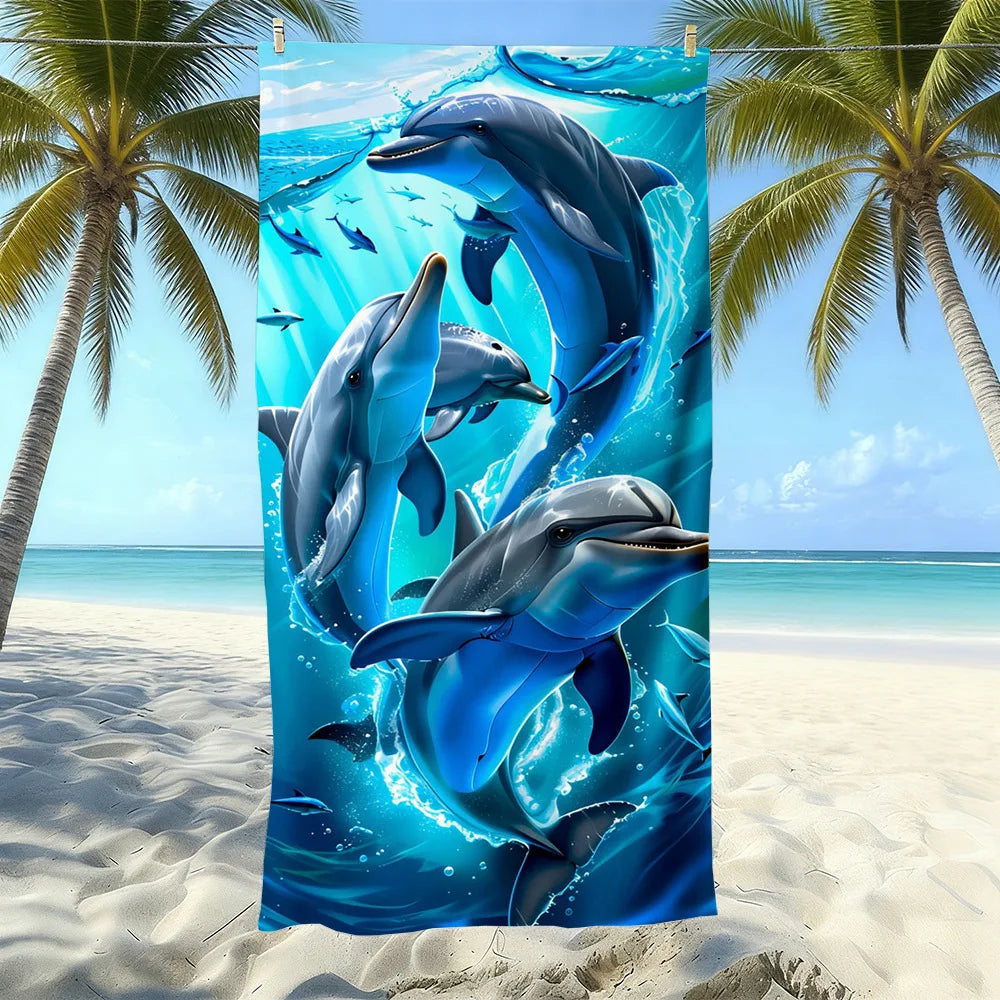 Microfiber beach towel in Design 08