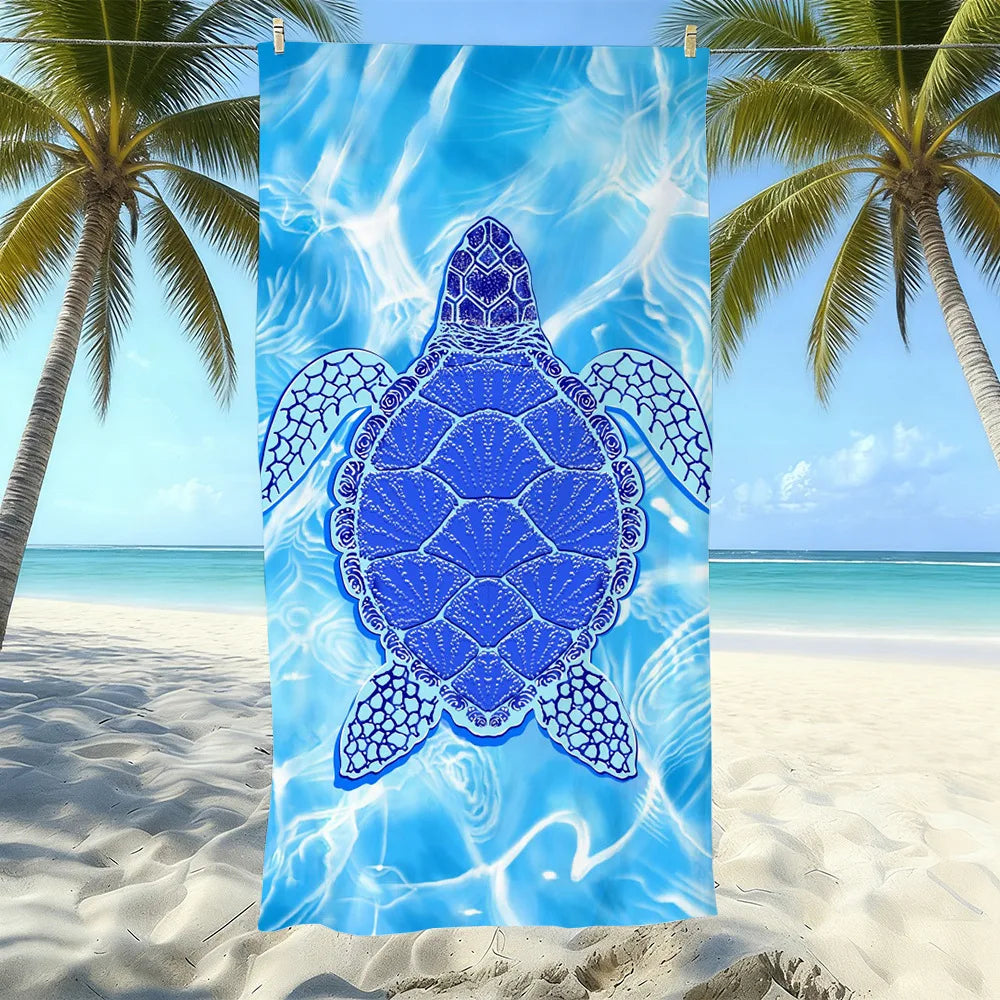 Microfiber beach towel in Design 02