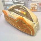 Plush pen case, side view