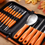 Close up of the stainless steel sculpting tools