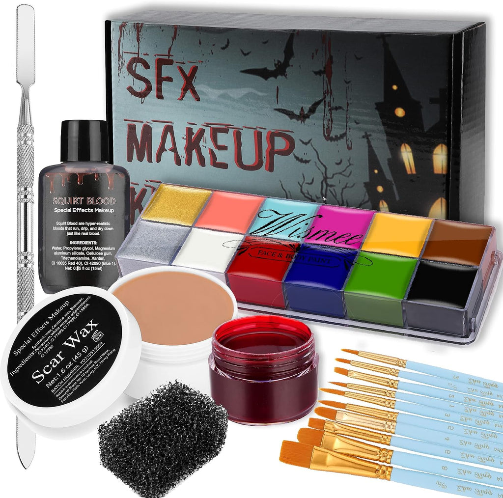 SFX Halloween makeup kit Dark Tone palette option