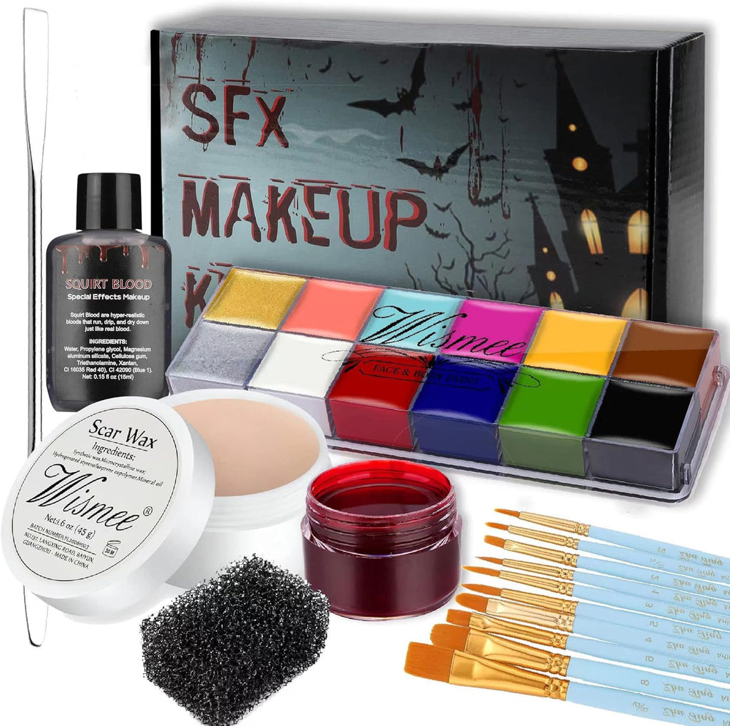SFX Halloween makeup kit Bright Tone palette option