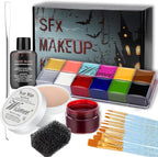 SFX Halloween makeup kit Bright Tone palette option