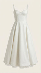 Tulle midi dress skirt and pocket detail