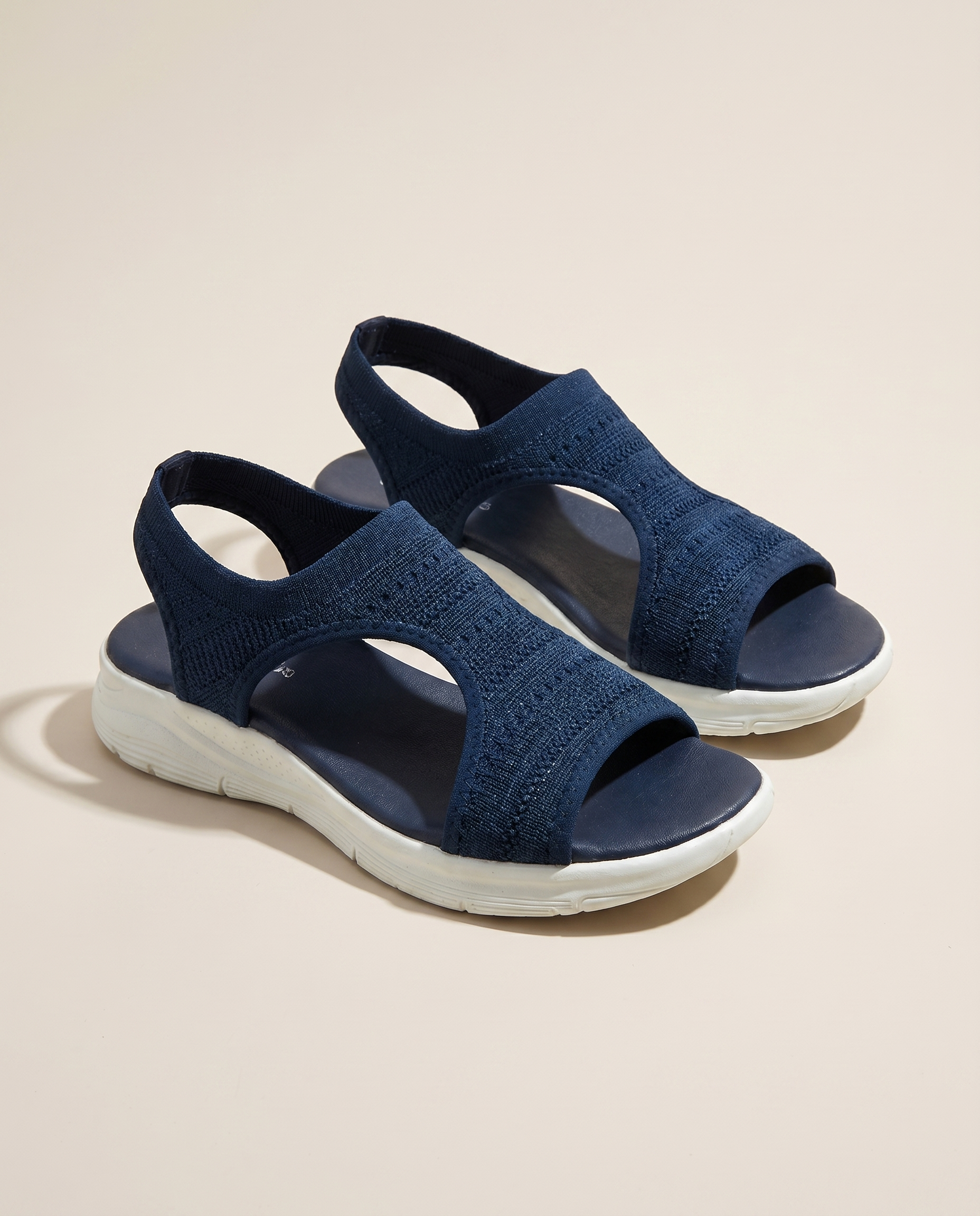 Women's mesh sandal in Dark Navy